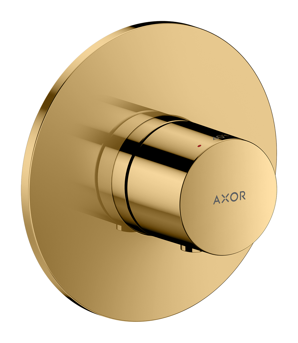 Bild von HANSGROHE AXOR One Thermostat Unterputz #48711990 - Polished Gold Optic