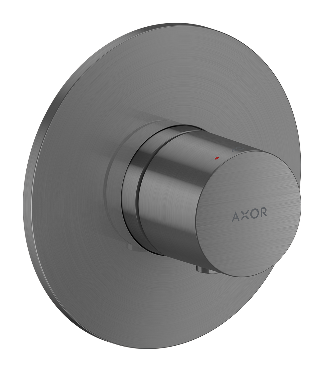 Bild von HANSGROHE AXOR One Thermostat Unterputz #48711340 - Brushed Black Chrome