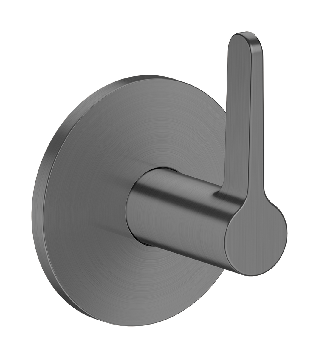 Bild von HANSGROHE AXOR One Absperrventil Unterputz mit Hebelgriff #48772340 - Brushed Black Chrome
