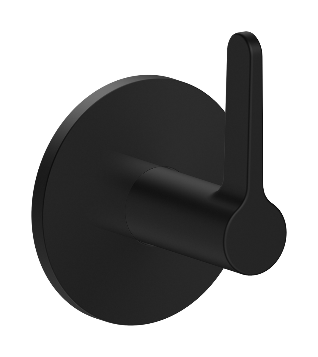 Bild von HANSGROHE AXOR One Absperrventil Unterputz mit Hebelgriff #48772670 - Mattschwarz