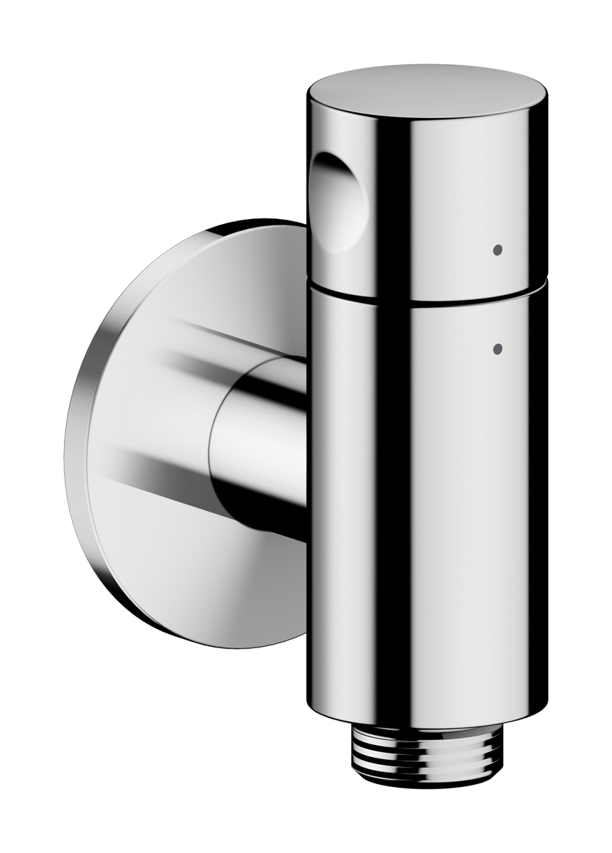 Bild von HANSGROHE AXOR One Wandanschluss Stop mit Absperrventil #48781000 - Chrom