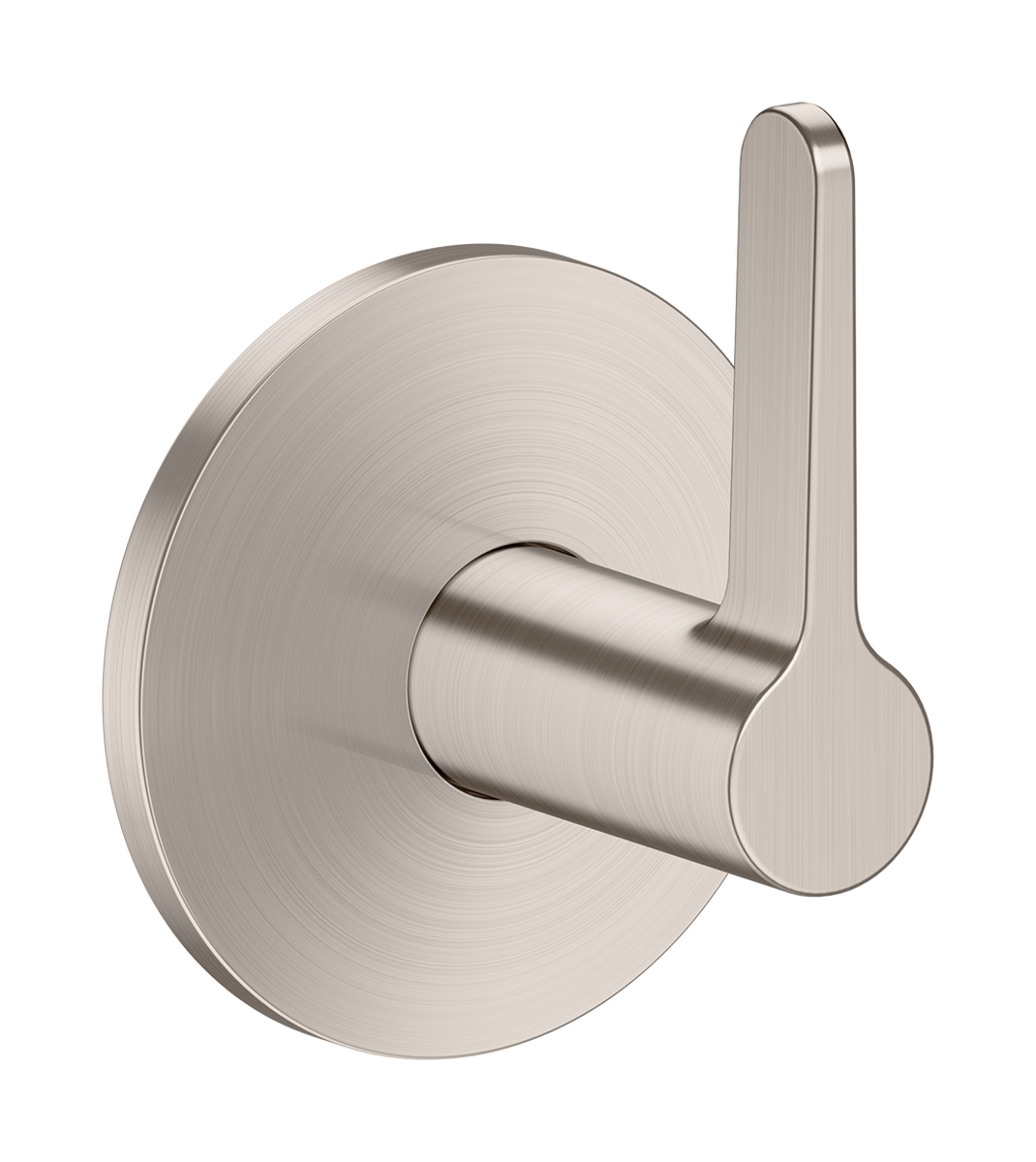 Picture of HANSGROHE AXOR One Shut-off valve for concealed installation with lever handle #48772800 - Stainless Steel Optic