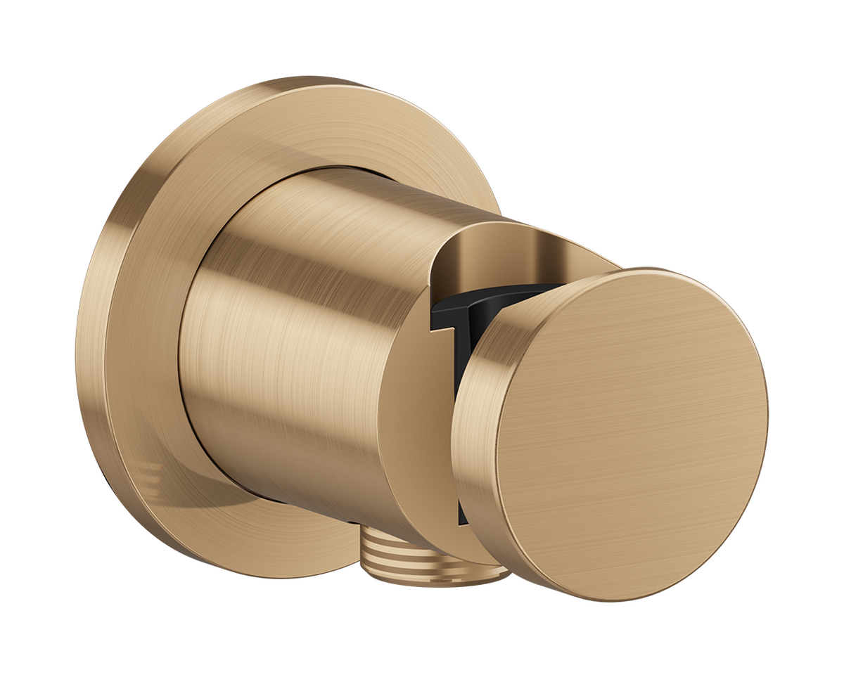 Picture of HANSGROHE AXOR One Porter unit round #48780140 - Brushed Bronze