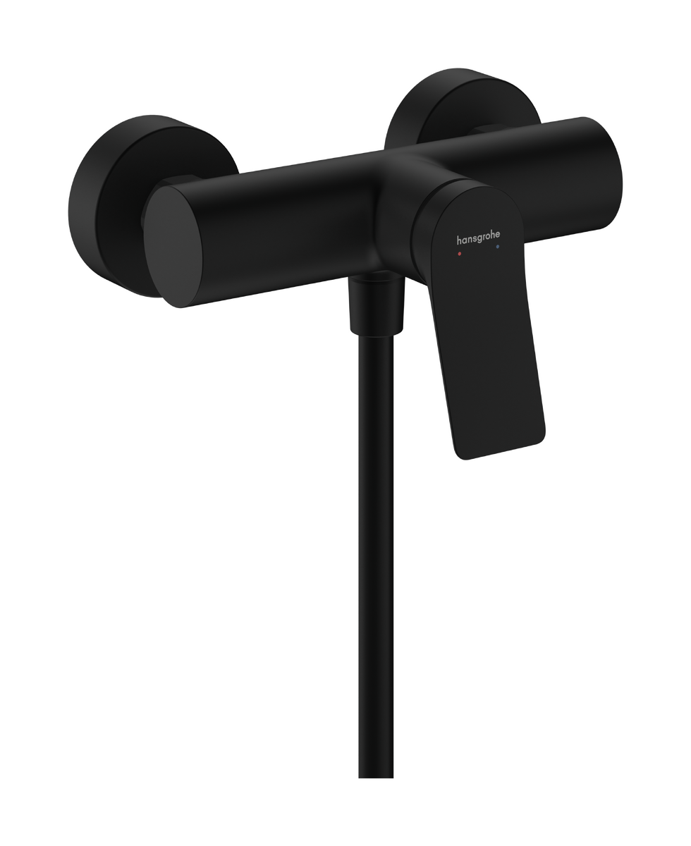 Picture of HANSGROHE Vivenis Single lever shower mixer Original for exposed installation #75623670 - Matt Black