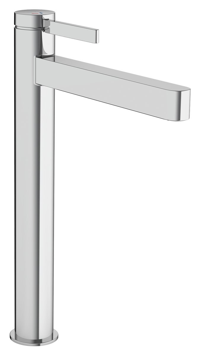 Picture of HANSGROHE Finoris Single lever basin mixer 260 CoolStart for washbowls with push-open waste set #76072670 - Matt Black