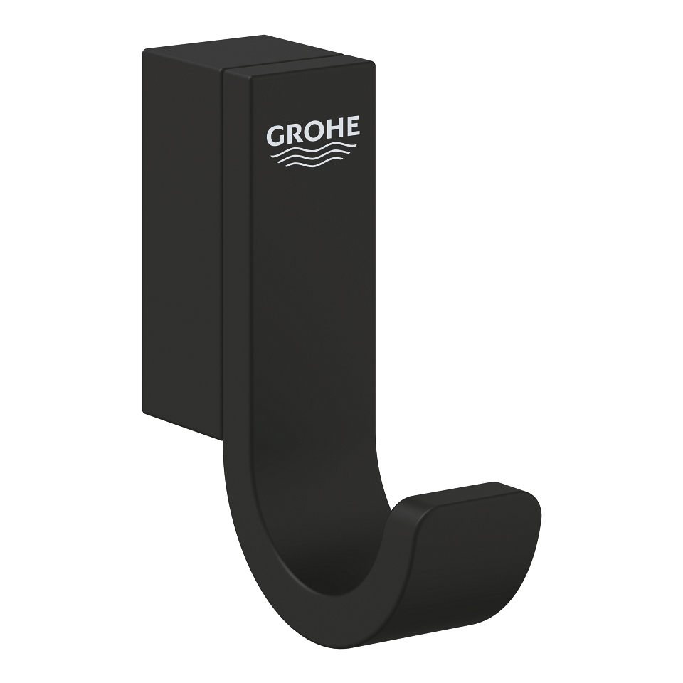 Bild von GROHE Selection Einfacher Bademantelhaken #41216KF0 - phantom black