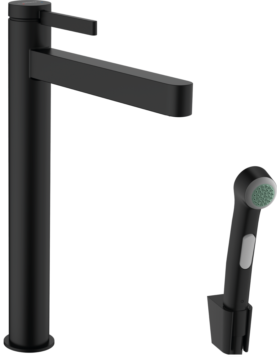 Bild von HANSGROHE Finoris Einhebel-Waschtischmischer 260 mit Bidette Handbrause und Brauseschlauch 160 cm #76220670