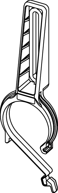 TECE TECE-Ersatzteil Ablaufbogenhalter DN 50 #9820034