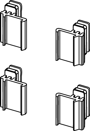 TECE TECE-Ersatzteil Montageset für Spülkasten #9820065