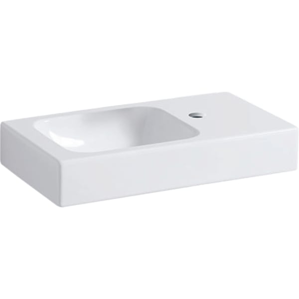 GEBERIT iCon Handwaschbecken mit Ablagefläche #124053000 - weiß
