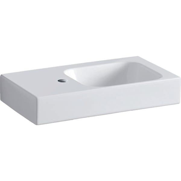 GEBERIT iCon Handwaschbecken mit Ablagefläche #124153000 - weiß
