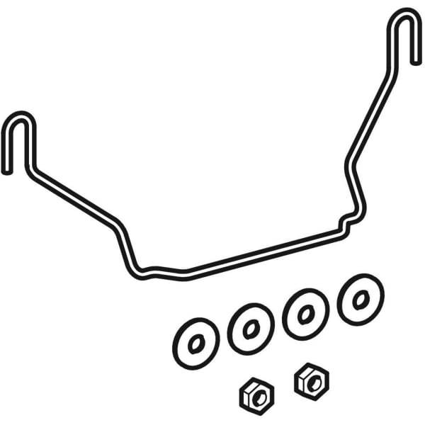 GEBERIT Befestigungsmaterial für Halbsäule für Waschtisch, Kerafix #551081000