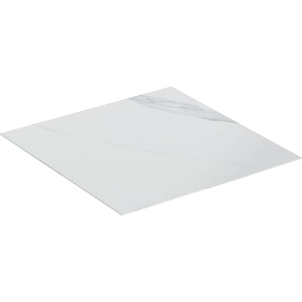 GEBERIT ONE Abdeckung für Seitenschrank und Seitenelement, Steinzeug #505.081.00.1 - weiß Marmoroptik / matt