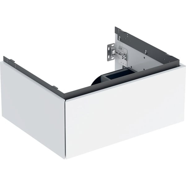 GEBERIT ONE Unterschrank für Waschtisch, mit einer Schublade #505.071.00.1 - weiß / lackiert hochglänzend