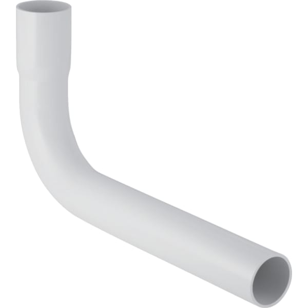 GEBERIT Spülbogenverlängerung 90° mit Steckmuffe #118.011.11.1 - weiß-alpin