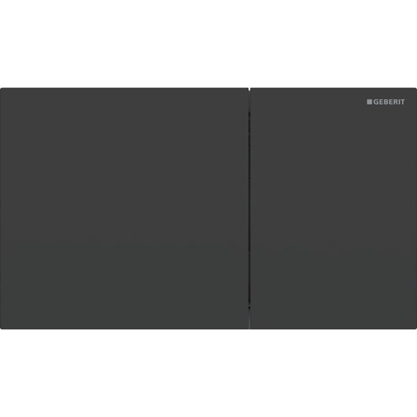 GEBERIT Sigma70 Betätigungsplatte 115.622.14.1 schwarz matt / easy-to-clean-beschichtet