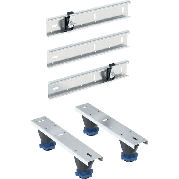 GEBERIT Set Füße und Traversen, mit Wandanker, für Badewanne aus Sanitäracryl #554.910.00.1