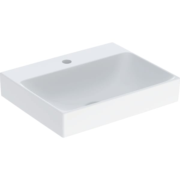 GEBERIT ONE Aufsatzwaschtisch rechteckig #505.030.01.6 - weiß / KeraTect