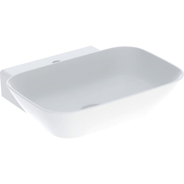 GEBERIT ONE Aufsatzwaschtisch Schalenform #505.041.01.6 - weiß / KeraTect