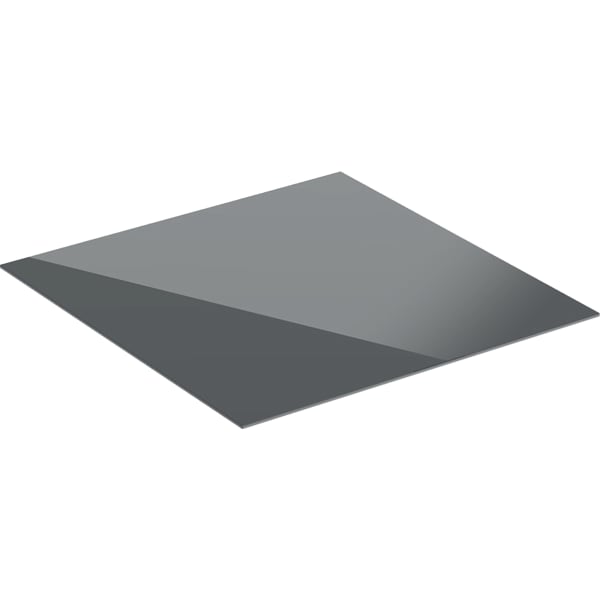 GEBERIT ONE Abdeckung für Seitenschrank und Seitenelement, Glas #505.082.00.2 - lava / Glas
