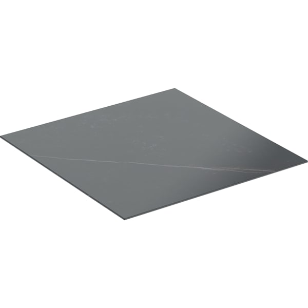 GEBERIT ONE Abdeckung für Seitenschrank und Seitenelement, Steinzeug #505.080.00.1 - schwarz Marmoroptik / matt