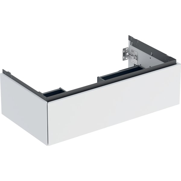 GEBERIT ONE Unterschrank für Waschtisch, mit einer Schublade #505.073.00.2 - weiß / lackiert matt