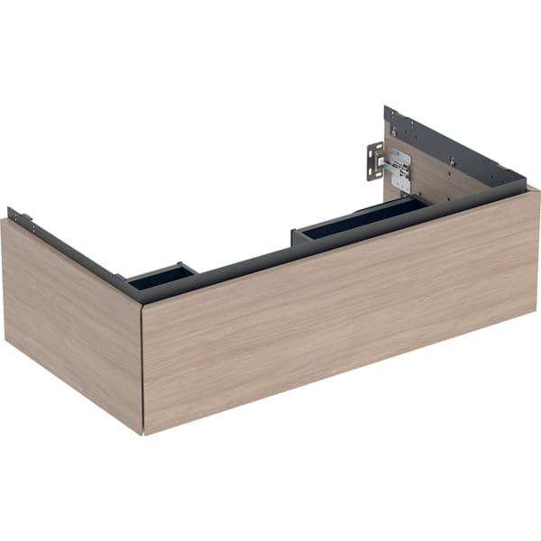 GEBERIT ONE Unterschrank für Waschtisch, mit einer Schublade #505.073.00.5 - Eiche / Melamin Holzstruktur