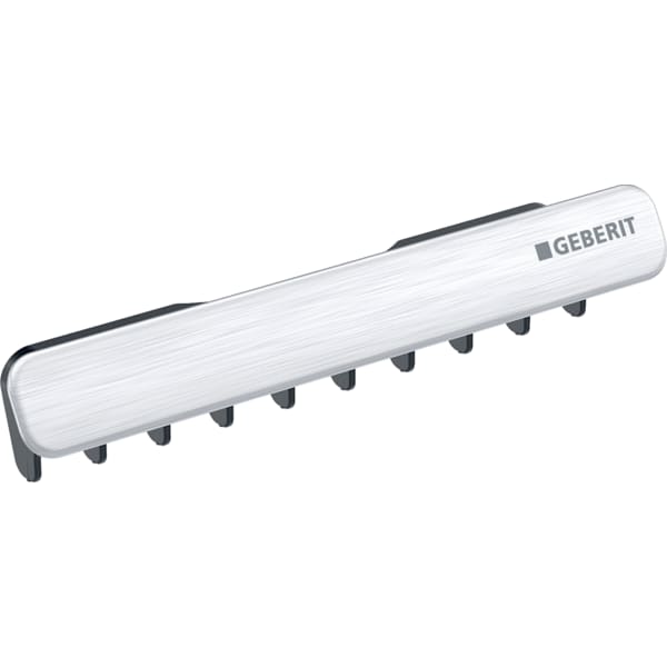 GEBERIT ONE Ablaufblende mit Kammeinsatz, Magnetbefestigung #505.082.GH.1 - Chrom gebürstet