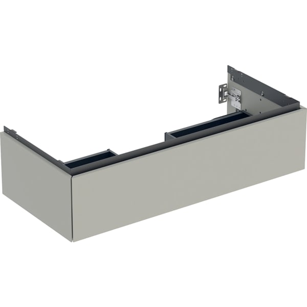 GEBERIT ONE Unterschrank für Waschtisch, mit einer Schublade #505.074.00.7 - greige / lackiert matt