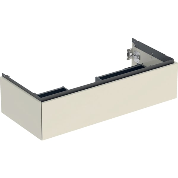 GEBERIT ONE Unterschrank für Waschtisch, mit einer Schublade #505.074.00.4 - sandgrau / lackiert hochglänzend