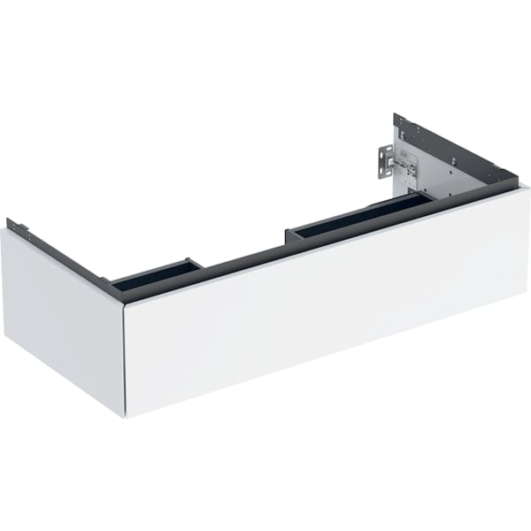 GEBERIT ONE Unterschrank für Waschtisch, mit einer Schublade #505.074.00.1 - weiß / lackiert hochglänzend