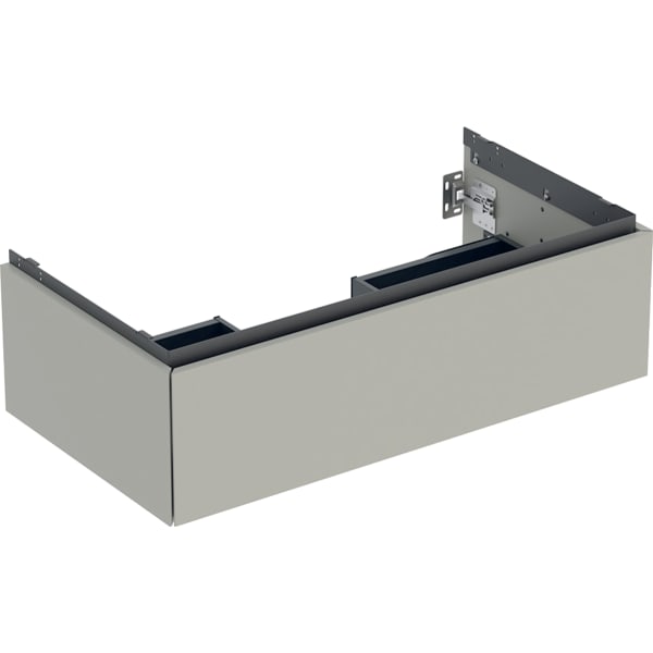 GEBERIT ONE Unterschrank für Waschtisch, mit einer Schublade #505.073.00.7 - greige / lackiert matt