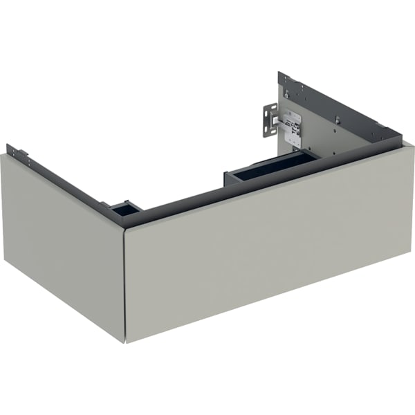 GEBERIT ONE Unterschrank für Waschtisch, mit einer Schublade #505.072.00.7 - greige / lackiert matt