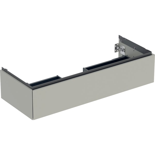 GEBERIT ONE Unterschrank für Waschtisch, mit einer Schublade #505.075.00.7 - greige / lackiert matt
