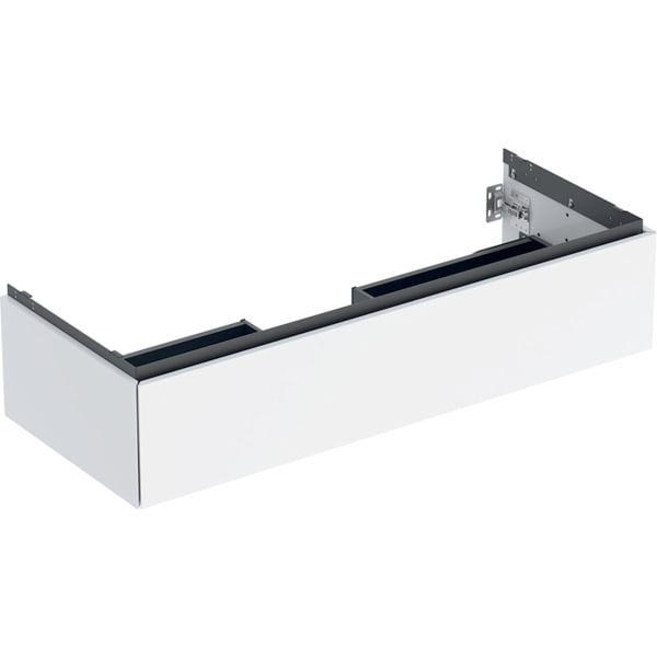 GEBERIT ONE Unterschrank für Waschtisch, mit einer Schublade #505.075.00.1 - weiß / lackiert hochglänzend