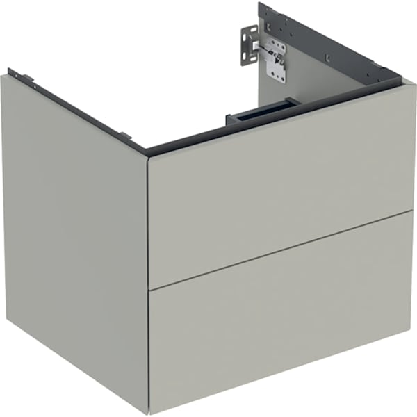 GEBERIT ONE Unterschrank für Waschtisch, mit zwei Schubladen #505.261.00.7 - greige / lackiert matt