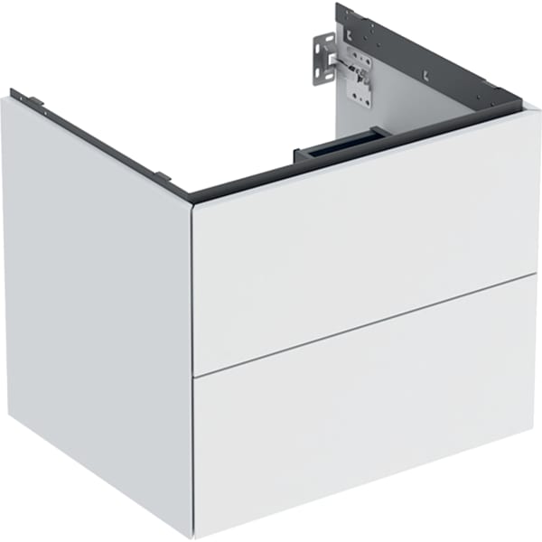 GEBERIT ONE Unterschrank für Waschtisch, mit zwei Schubladen #505.261.00.2 - weiß / lackiert matt