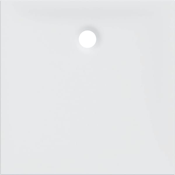 GEBERIT Nemea quadratische Duschwanne #550.591.00.1 - weiß / matt