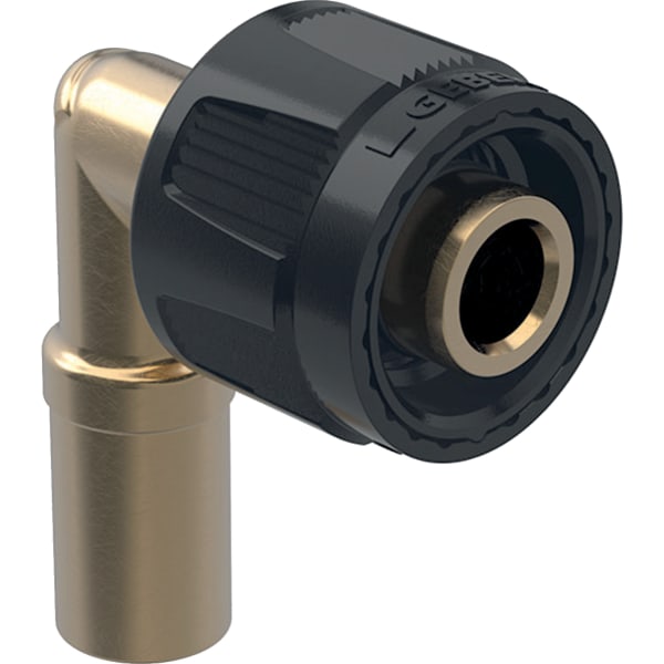 GEBERIT Mapress Übergangswinkel 90° mit MasterFix und Einschubende #61121