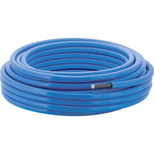 GEBERIT Mepla Systemrohr ML, rund vorgedämmt, blau, Rollenware #603.135.00.1