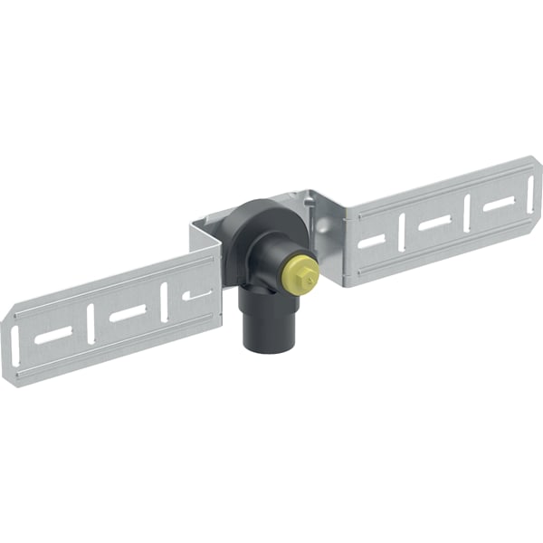 GEBERIT FlowFit Anschlusswinkel 90° vormontiert, einfach, abgesetzt, gedämmt #619.630.00.1