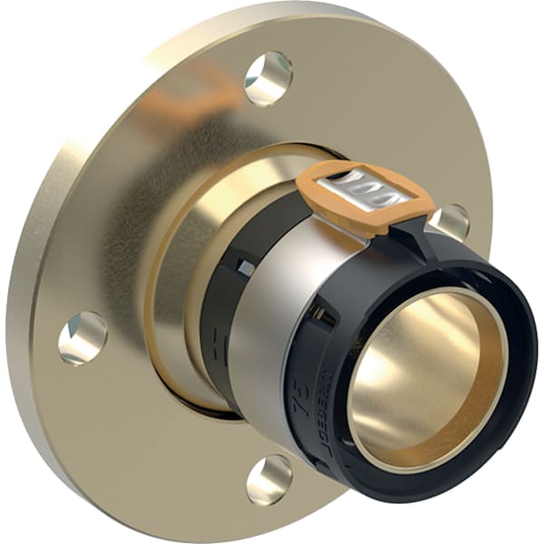 GEBERIT FlowFit Flansch PN10/16, mit Presseinheit #619.617.00.1