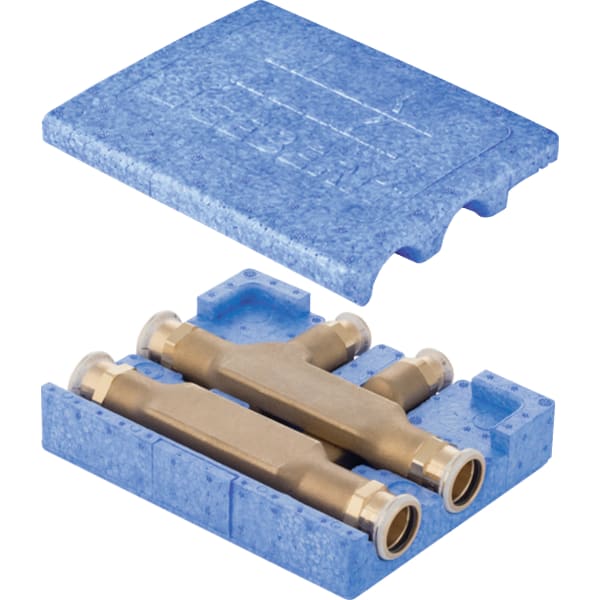 GEBERIT Mapress Kreuzungs-T-Stück mit Dämmbox #63113