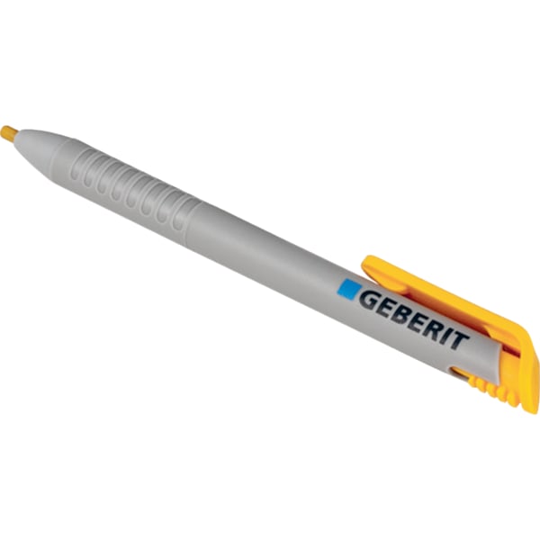 GEBERIT Fettstift mit versenkbarer Mine #690.102.00.1 - gelb