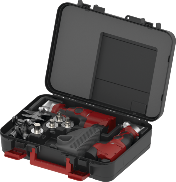 TECE TECEflex RazFaz kompakt Werkzeugset Dim. 16-32, Akkupress- und Aufweitwerkzeug #720242