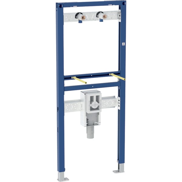 GEBERIT Duofix Element für Waschtisch, 130 cm, Wandarmatur Aufputz, mit UP-Geruchsverschluss #111.477.00.1
