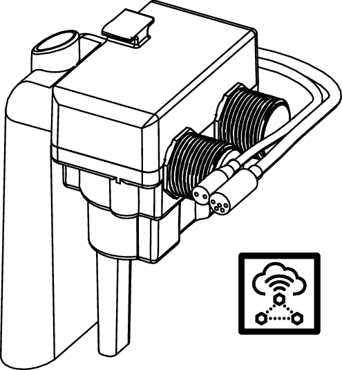 TECE TECE-Ersatzteil Hygienespüleinheit IoT für WC-Modul mit Hygienespülfunktion #9820618