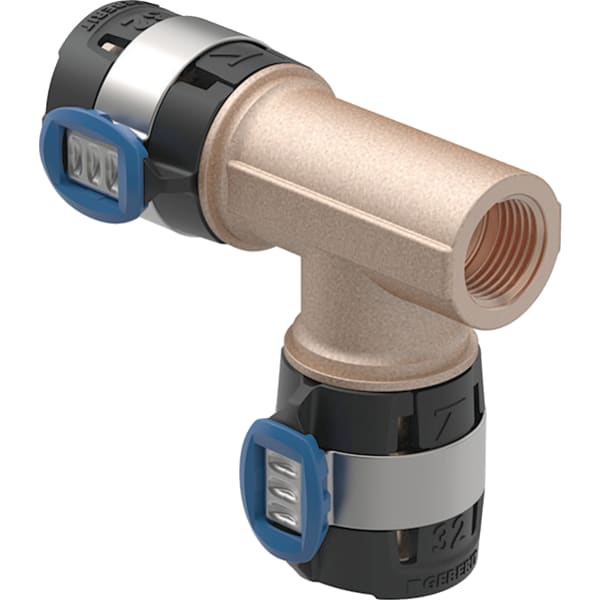 GEBERIT FlowFit T-Stück mit Innengewinde seitlich #620.354.00.1