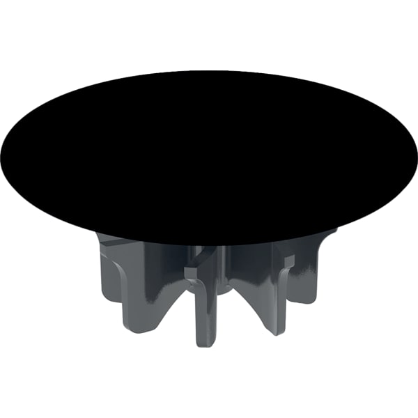 GEBERIT Ventilabdeckung für Ablaufventil mit freiem Auslauf #244.958.14.1 - schwarz matt