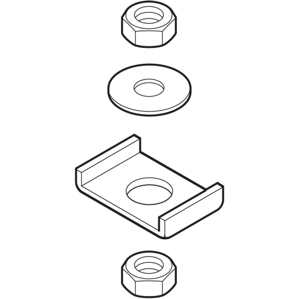 GEBERIT Pluvia Aufhängeelement #363.862.00.1